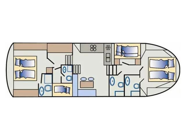 Staryacht 1670 (Holiday) Plan image - 16