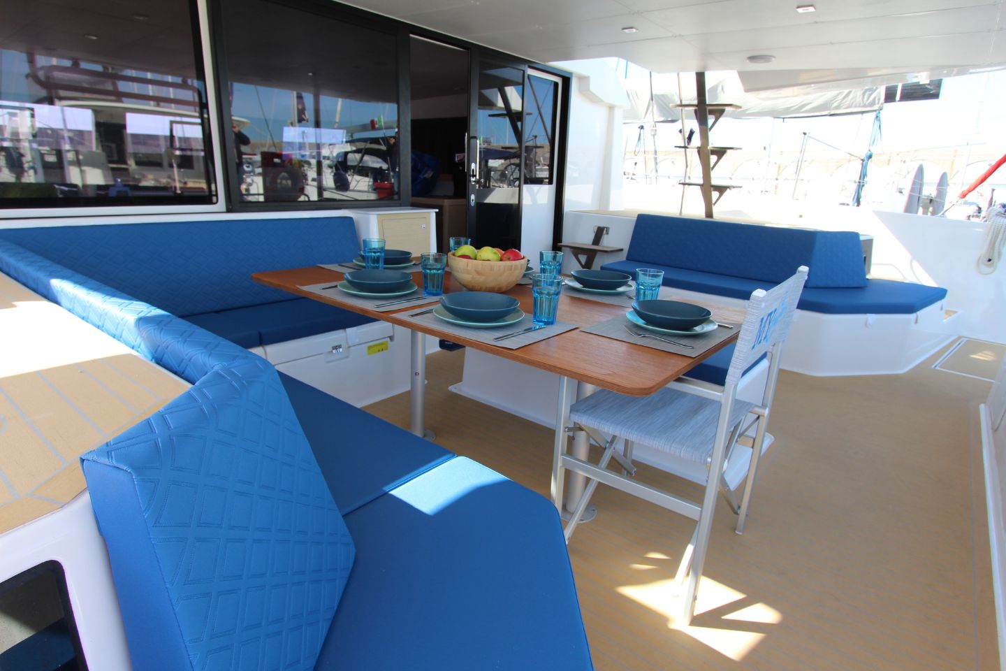Photo #25 - Dufour Catamaran 48 5c+5h (Stella) en Nea Moudania - 15296