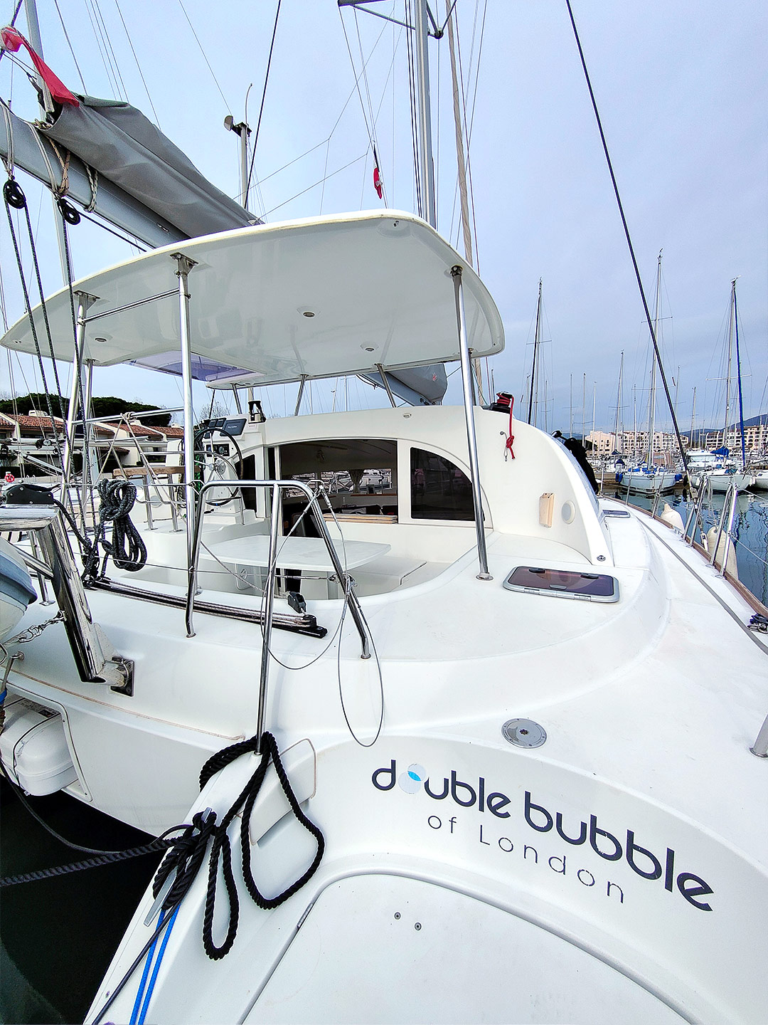 Photo #7 - Lagoon 380 (Double Bubble) en Saint Tropez - 15991