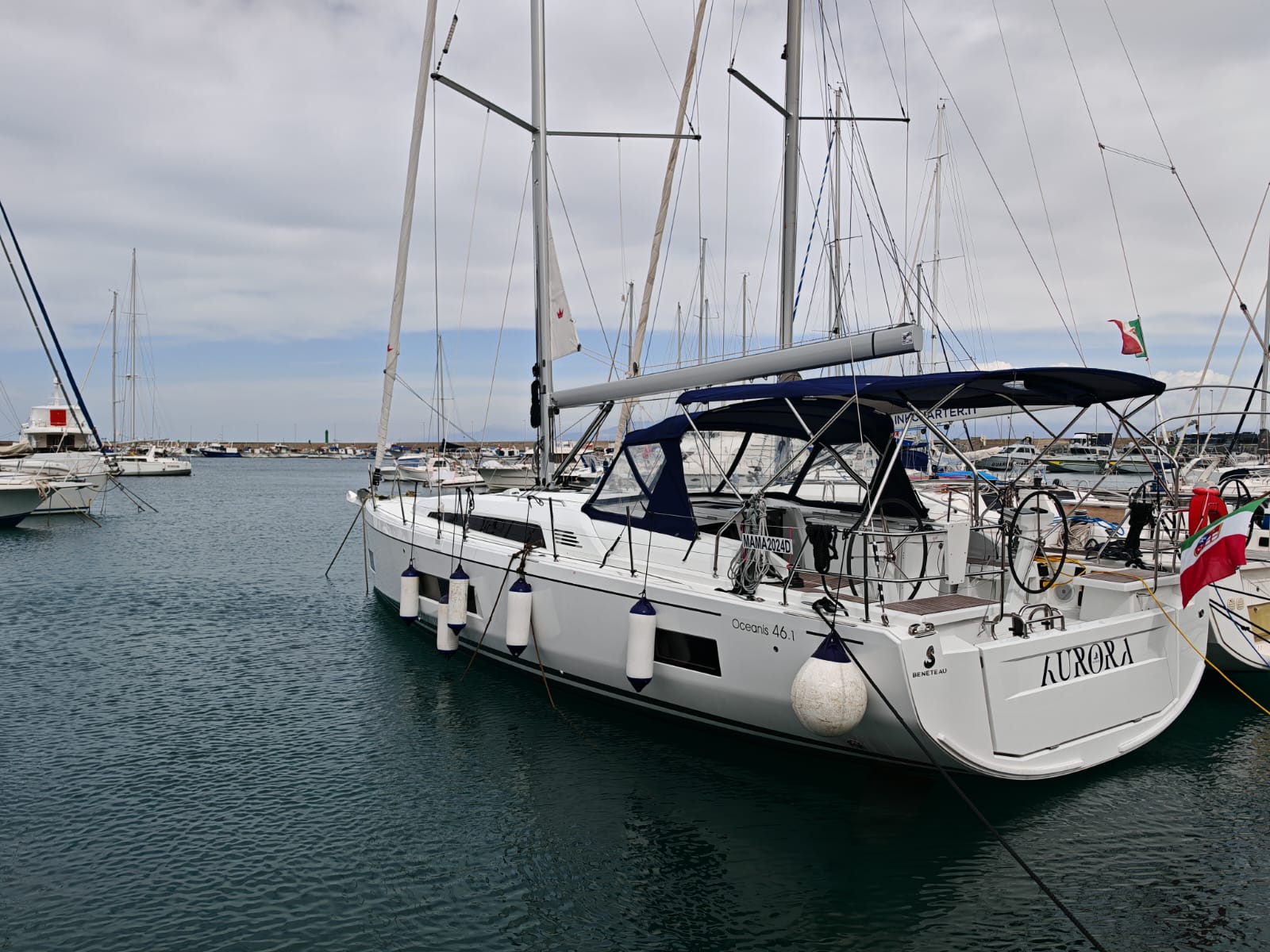 Photo #12 - Oceanis 46.1 (Aurora) in Vibo Marina - 19519