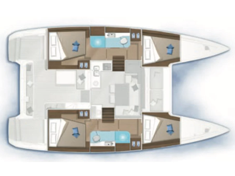 Lagoon 40 (ATMOSFERA W) Plan image - 18