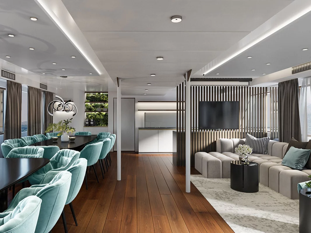 Motoryacht Cristal (Cristal) Interior image - 1