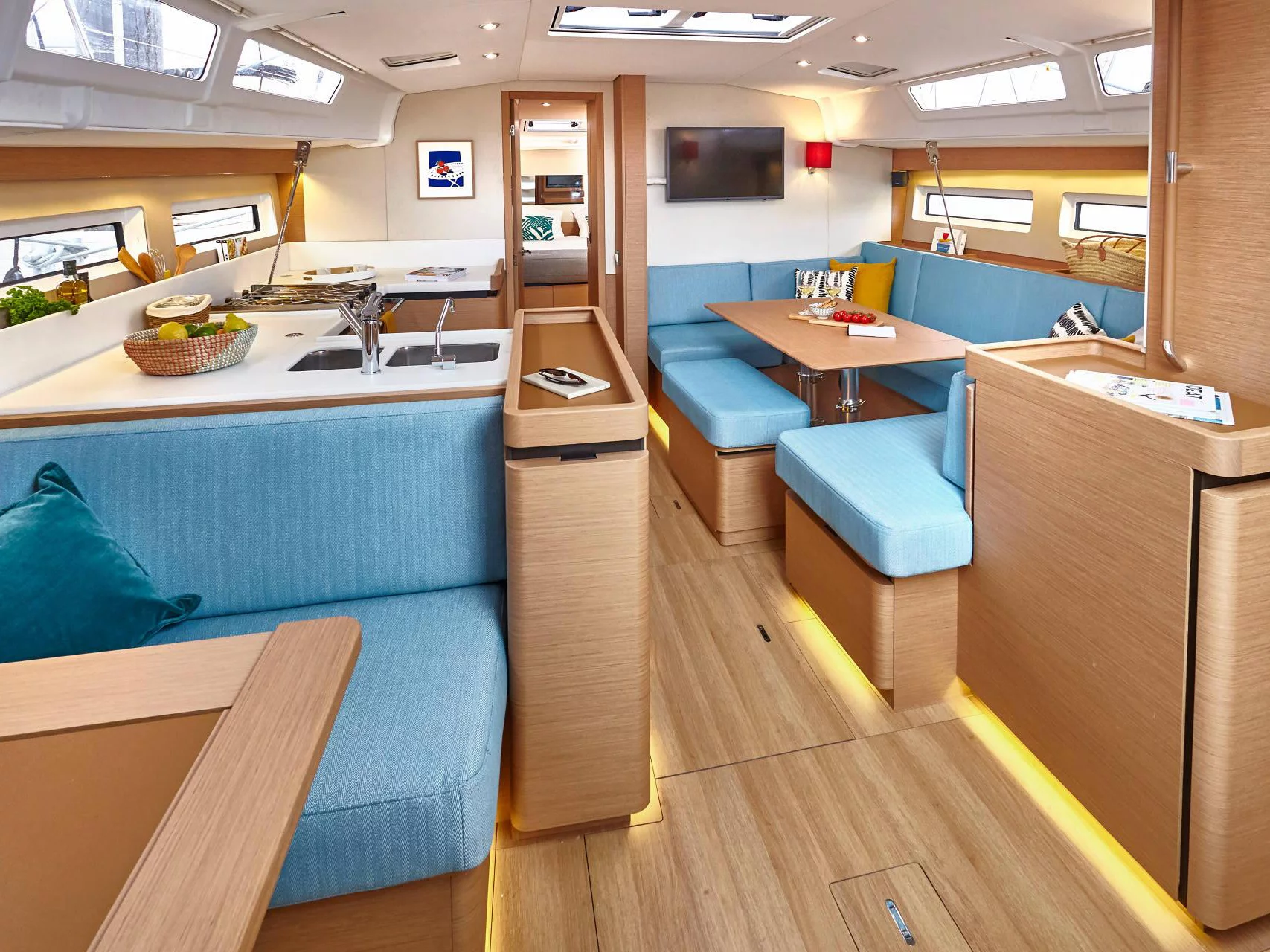 Sun Odyssey 490 () Interior image - 3