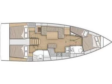 Oceanis 40.1 (Miro 2022 ( Beneteau Oceanis 40.1 ft)) Plan image - 7