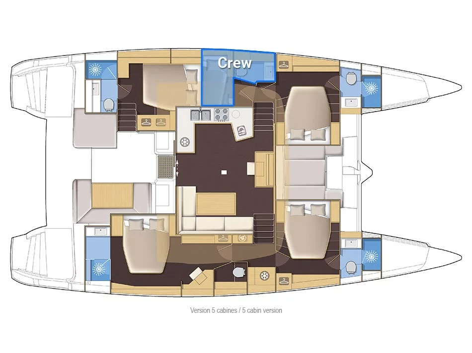 Lagoon 52 (Flow) Plan image - 18