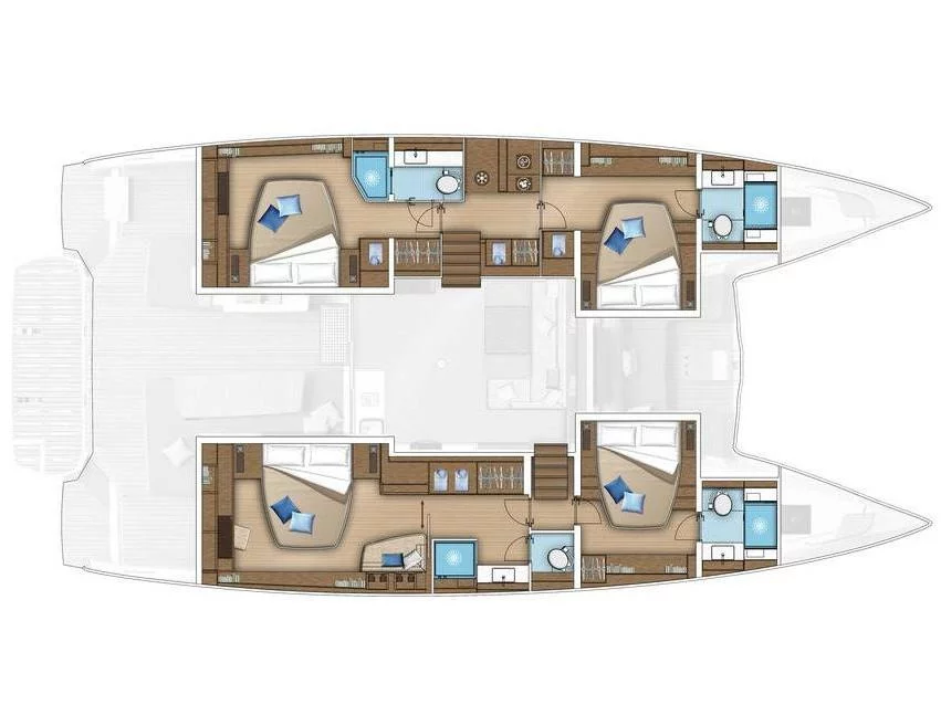 Lagoon 55 - Elegance line (NOMAD) Plan image - 38