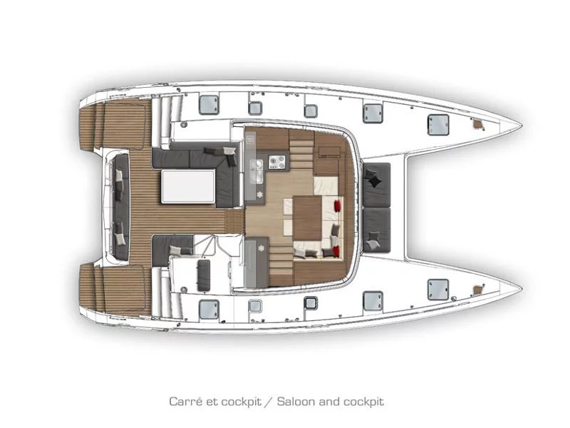 Lagoon 40 (MONARCH 2020 (air condition, ))  - 28
