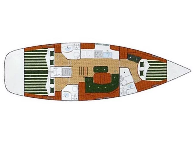 Oceanis 473 (Rashomon) Plan image - 3