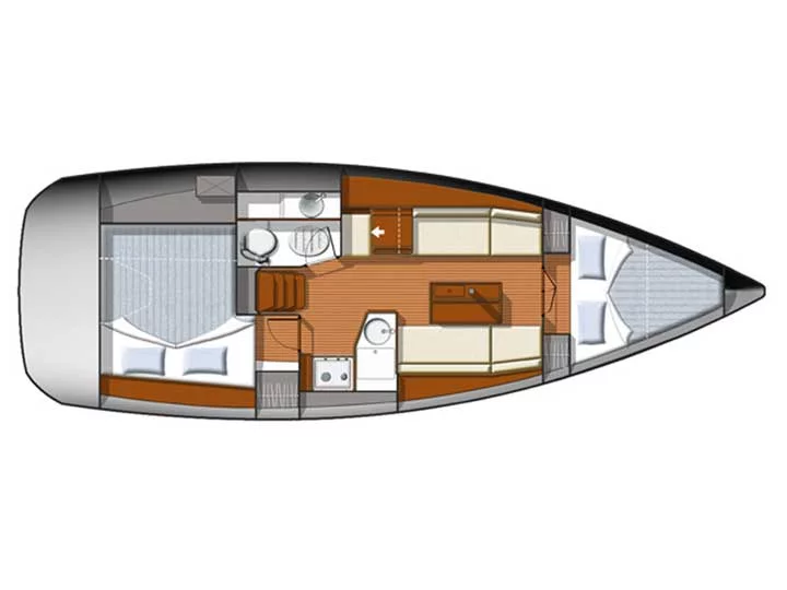 Sun Odyssey 33i (NENA) Plan image - 10