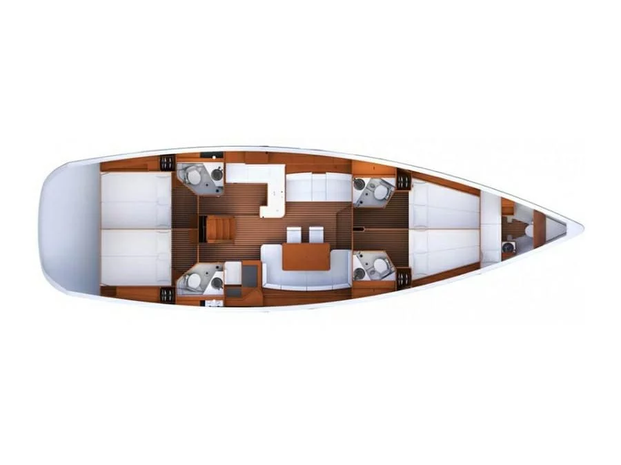 Jeanneau 53 (MAKEMO) Plan image - 12