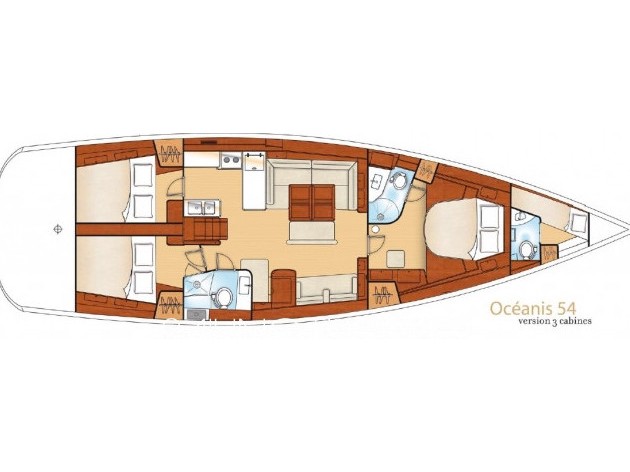 Photo #21 - Beneteau Oceanis 54 (Thidawaree) in Koh Chang - 20146