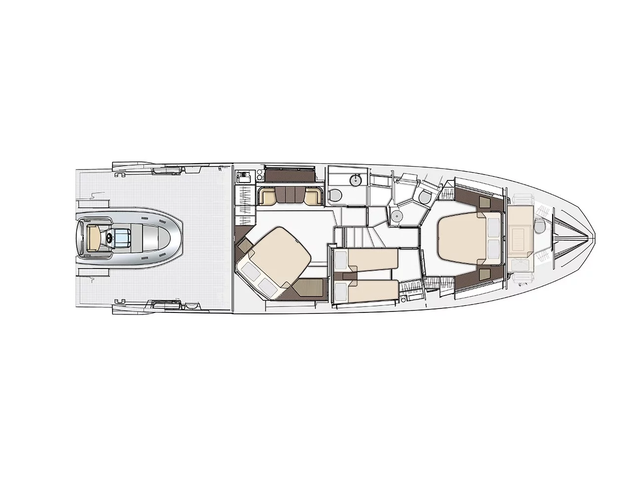 Azimut S6 (Leda) Plan image - 3