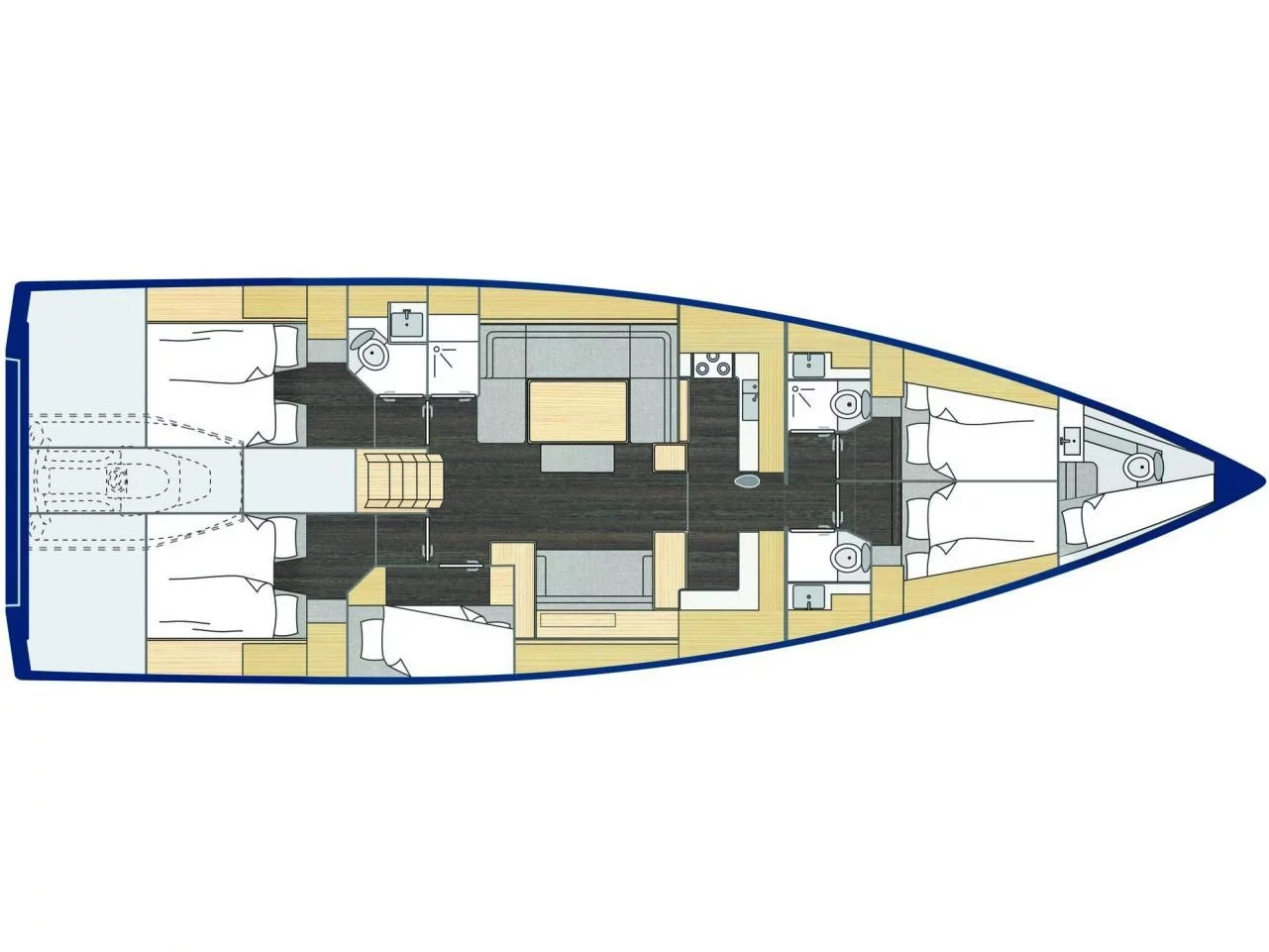 Bavaria C57 Style (Mina) Plan image - 45