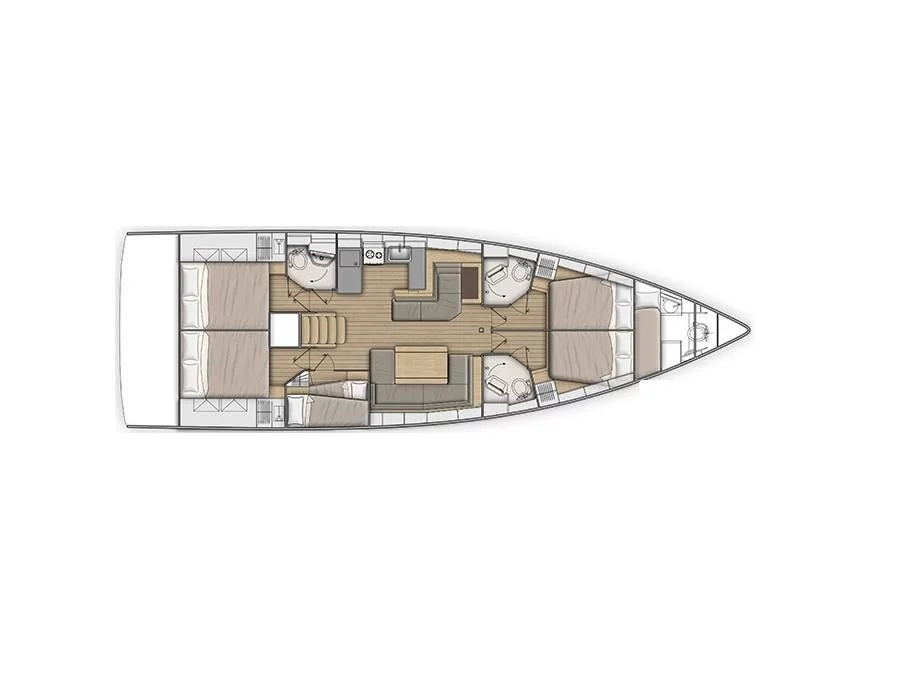 Oceanis 51.1 (Tsuki) Plan image - 8