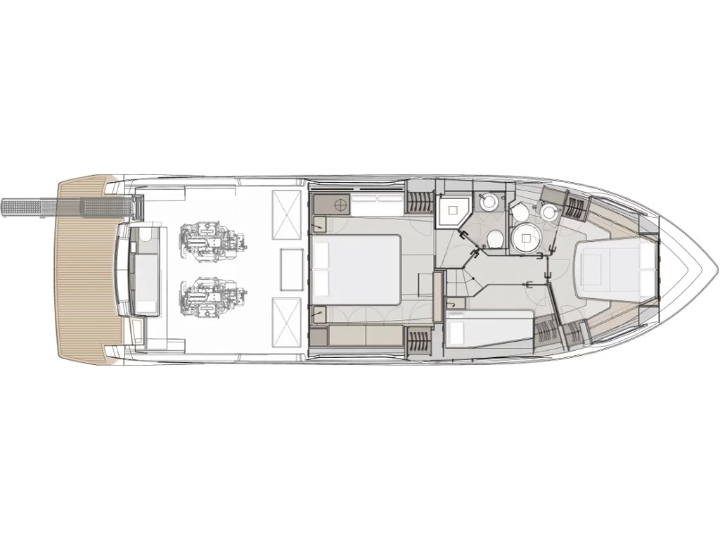 Ferretti 500 (Anna) Plan image - 20