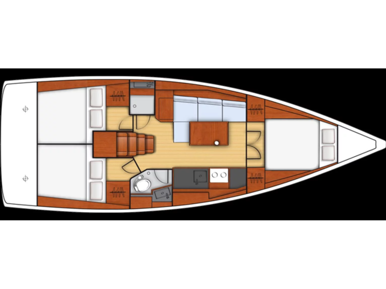 Oceanis 38.1 (TRITON 89) Plan image - 22