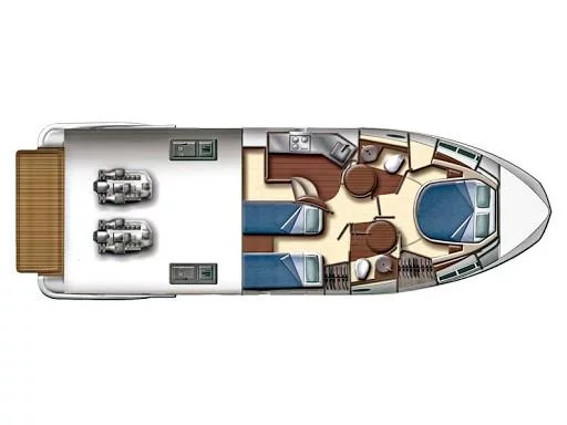 Azimut 43 Fly (Shine IV) Plan image - 2