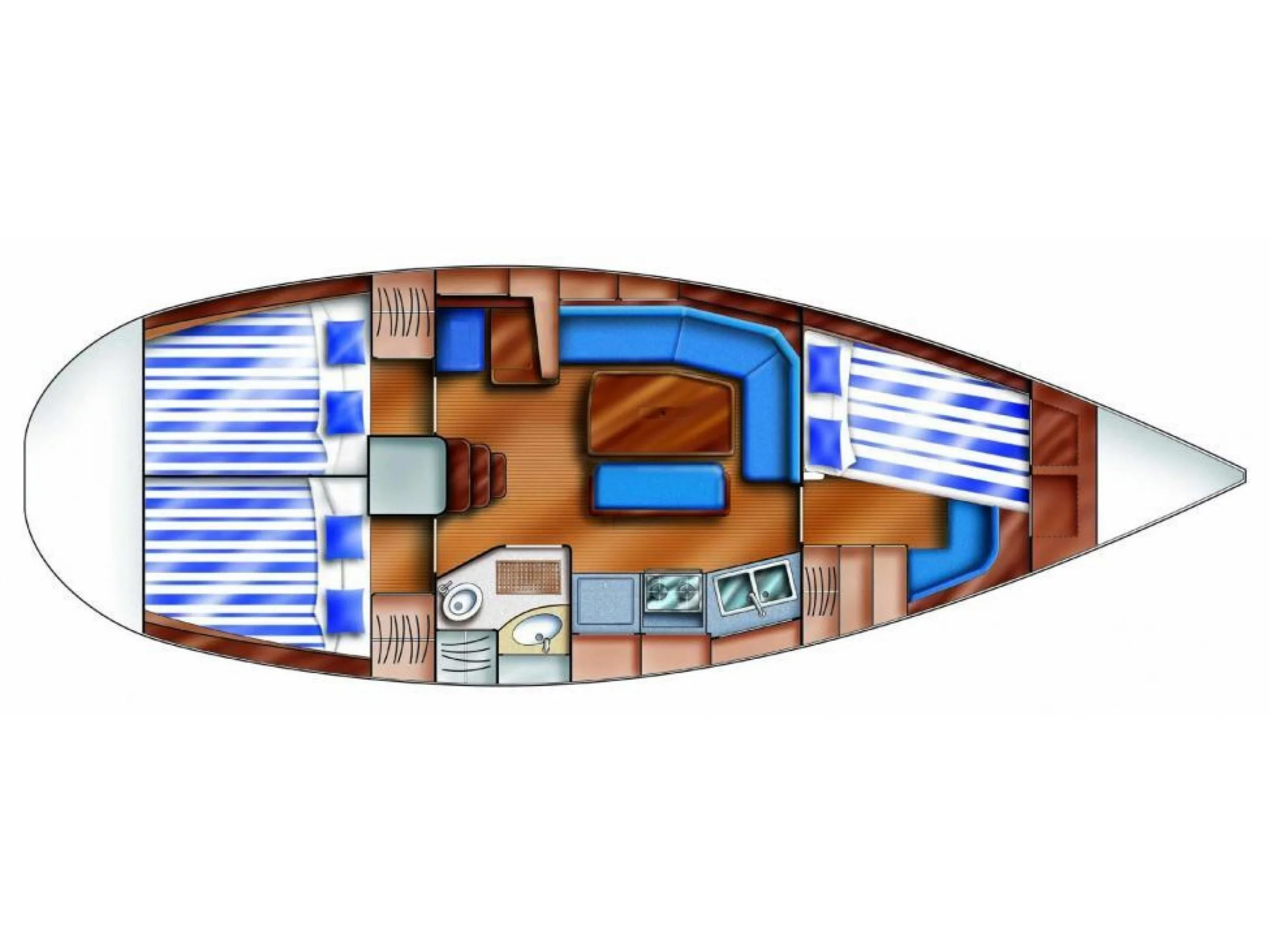 Dufour 36 (Tommy) Plan image - 6