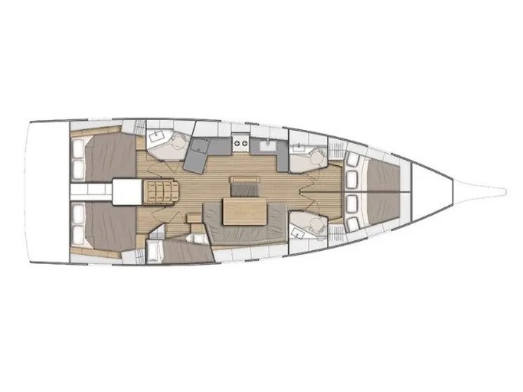 Photo #2 - Oceanis 46.1 (AMORINO) in Split - 10302