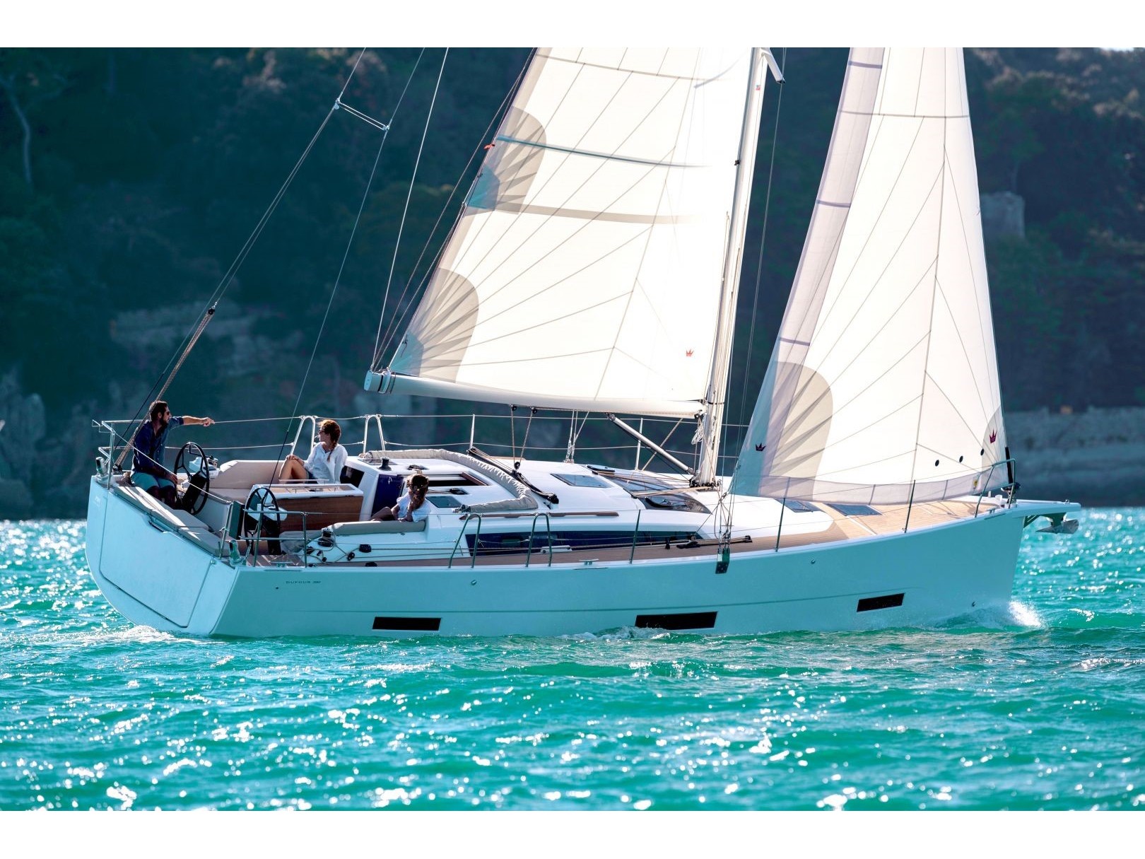 Photo #1 - Dufour 390 Grand Large (Sail Corvus) in Orhaniye - 20379