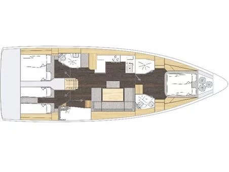 Bavaria C46 (BOSUN) Plan image - 40