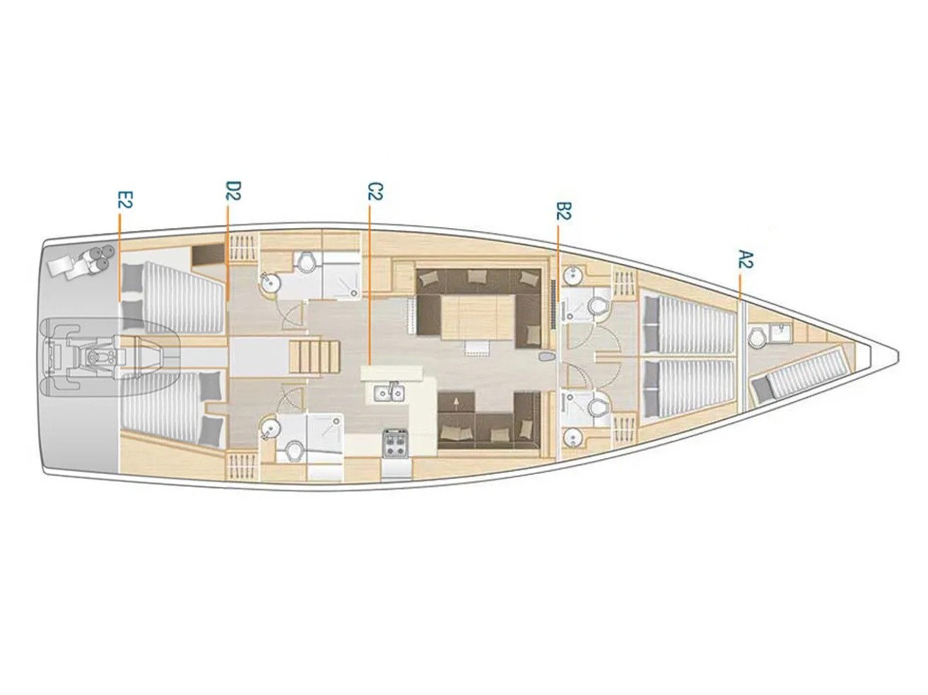 Hanse 588 — photo 21