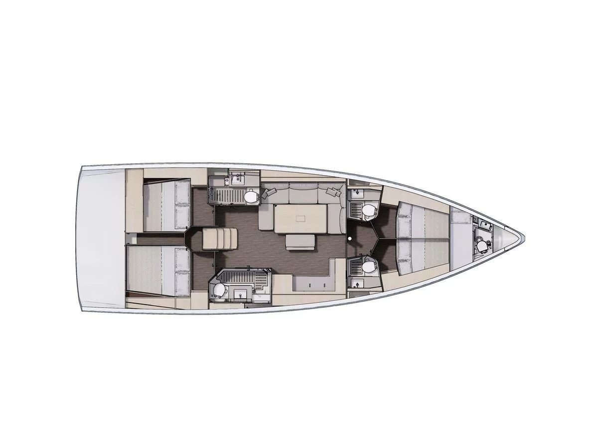 Dufour 470 (Soft Touch) Plan image - 2