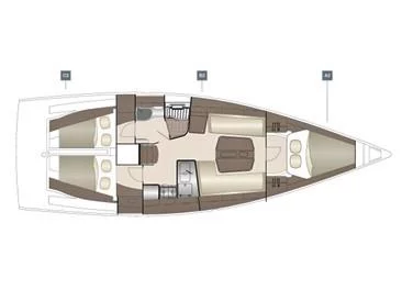 Dehler 38SQ (Break Free) Plan image - 10