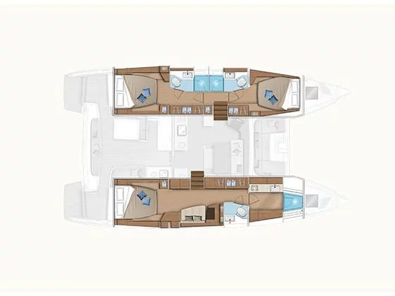 Lagoon 46 (Bugaboo) Plan image - 7