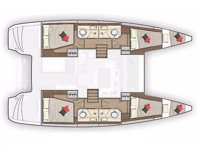 Lagoon 40 (Georgios) Plan image - 13