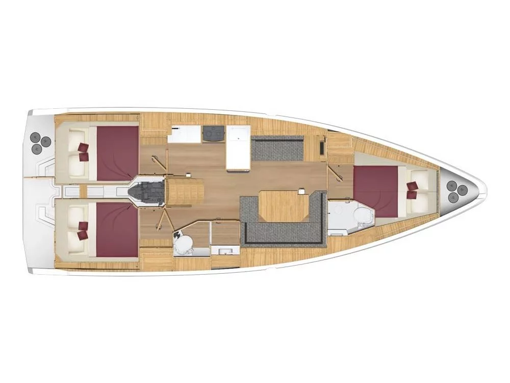Bavaria C38 (MARTINI) Plan image - 24