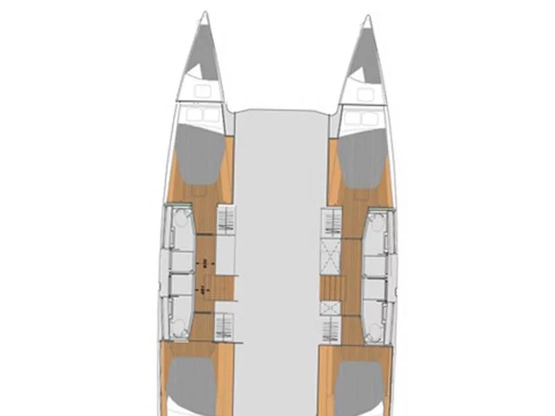 Fountain Pajot Elba 45 (Kon-tiki) Plan image - 8