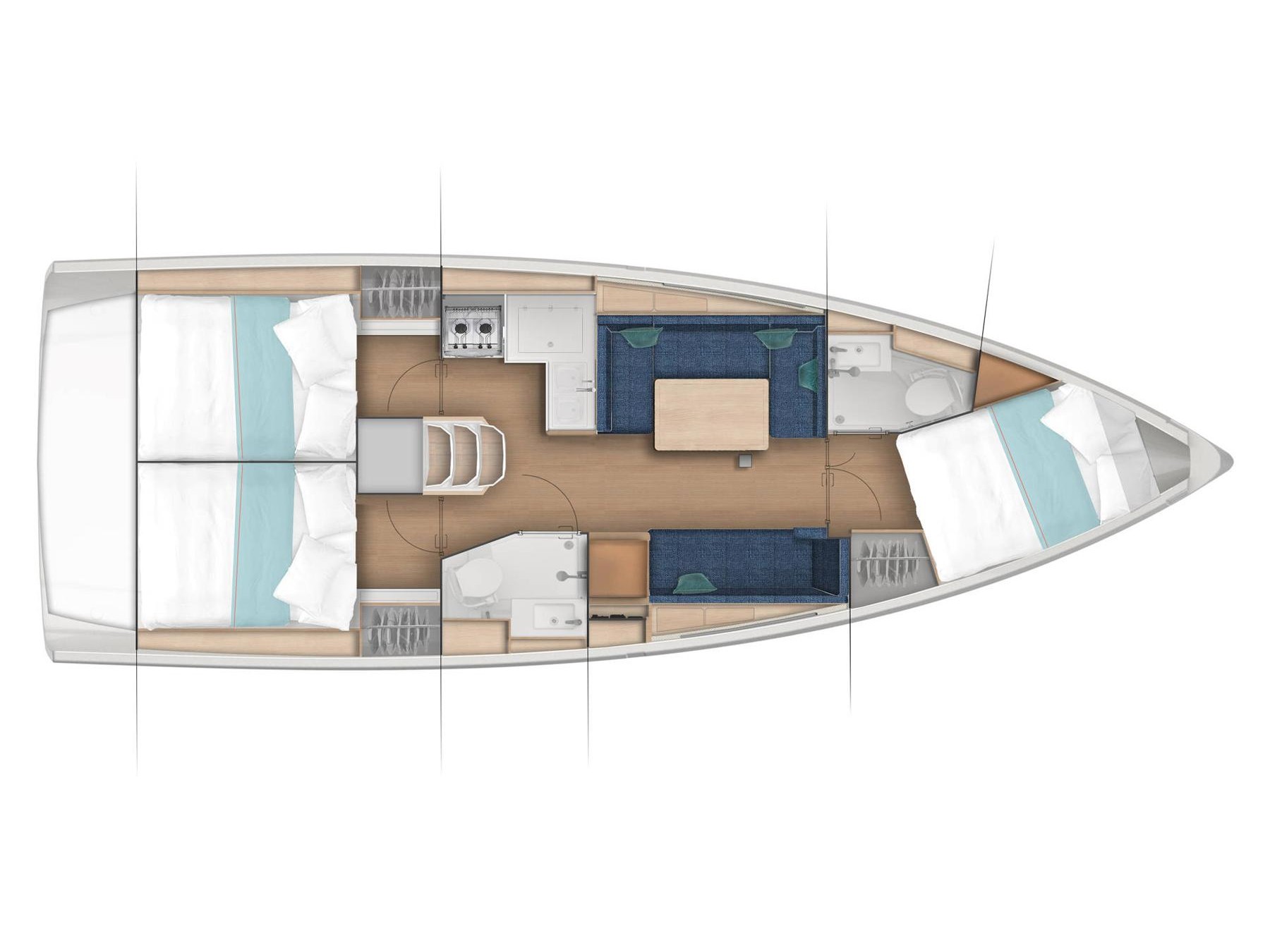 Sun Odyssey 380 — photo 6