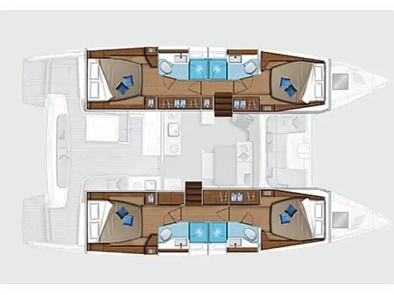 Lagoon 46 NEW (GEMINI) Plan image - 7