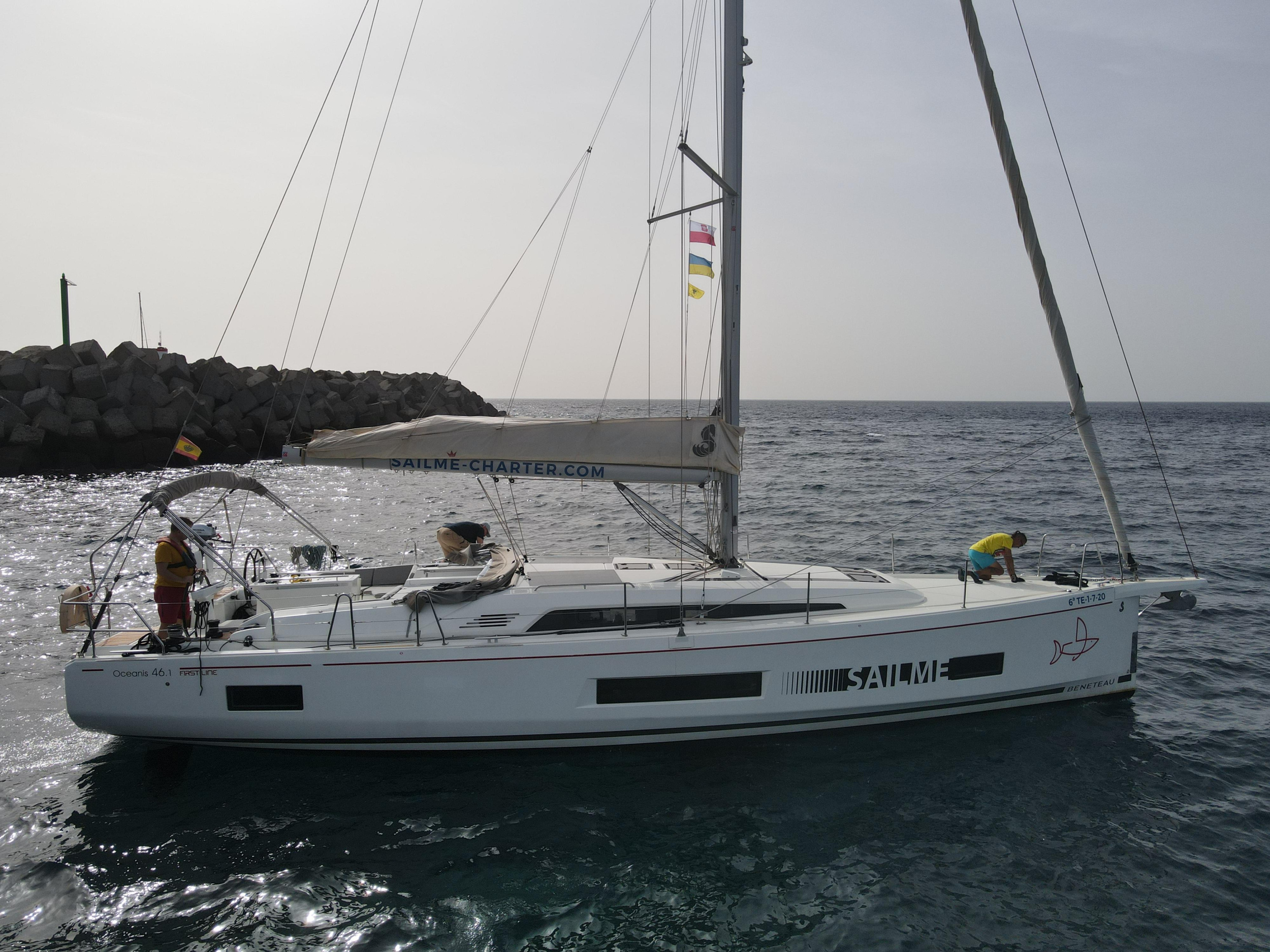 Photo #11 - Oceanis 46.1 (Yess Boss (First Line)) in Teneriffa - 11331