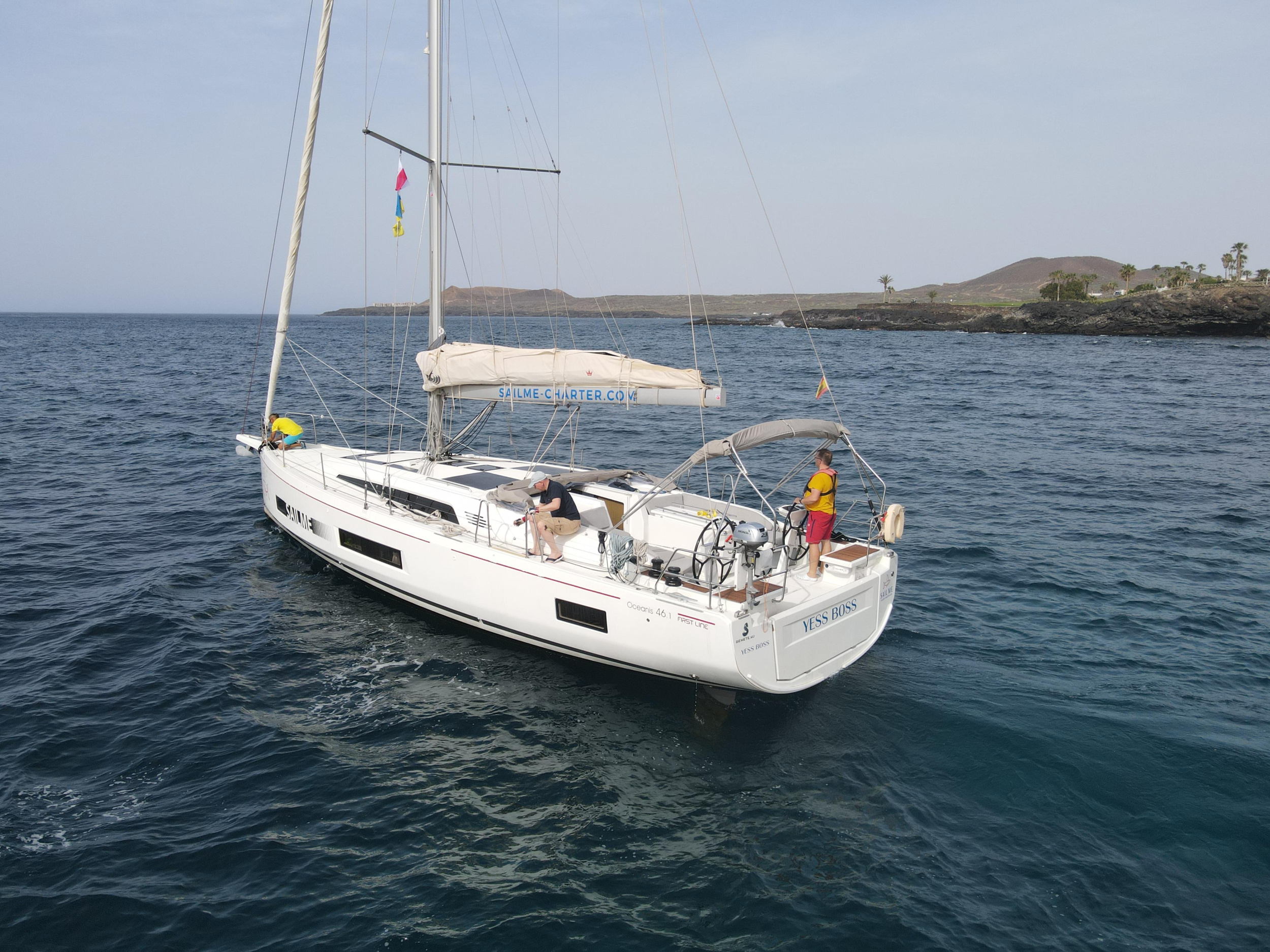 Photo #6 - Oceanis 46.1 (Yess Boss (First Line)) in Teneriffa - 11331