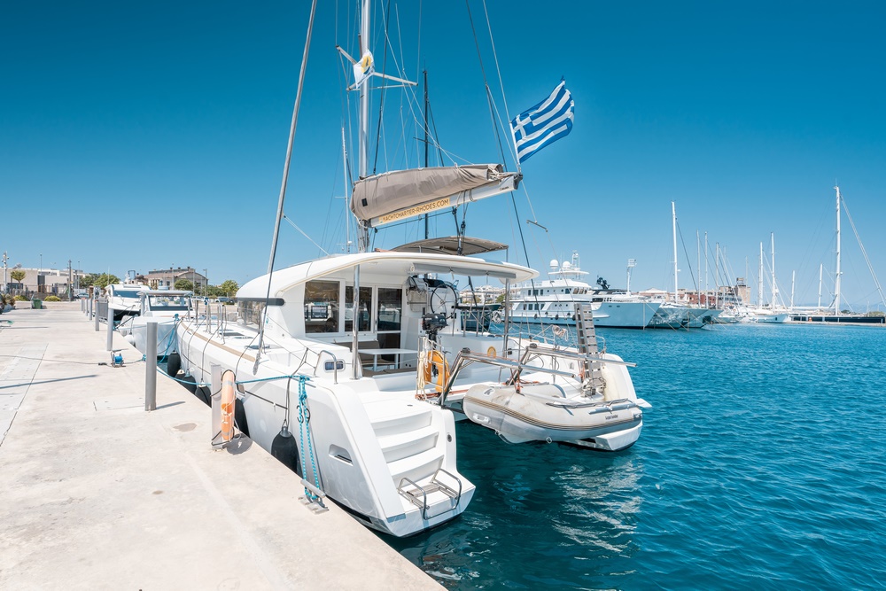 Photo #13 - Lagoon 39 (Catallou) en Rhodes - 15898