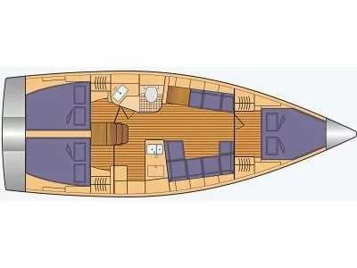 Hanse 388 (FIFTEEN) Plan image - 1