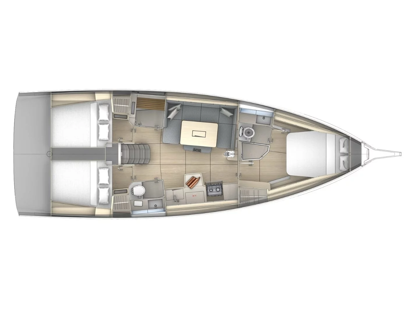 Dufour 41 (Asteria) Plan image - 54
