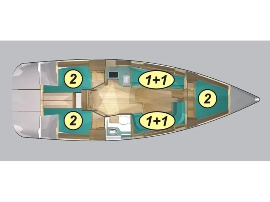 Maxus 34 (Wyspa Pajecza) Plan image - 2
