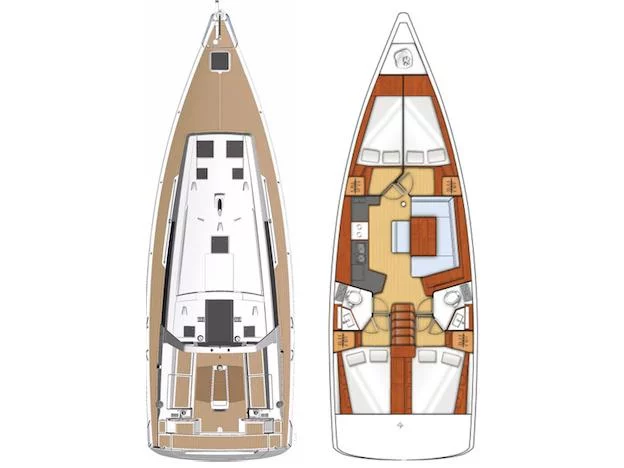 Oceanis 45 (Kaali) Plan image - 6