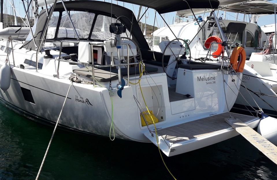 Photo #2 - Hanse 458 (Melusine) in Lavrion - 12261