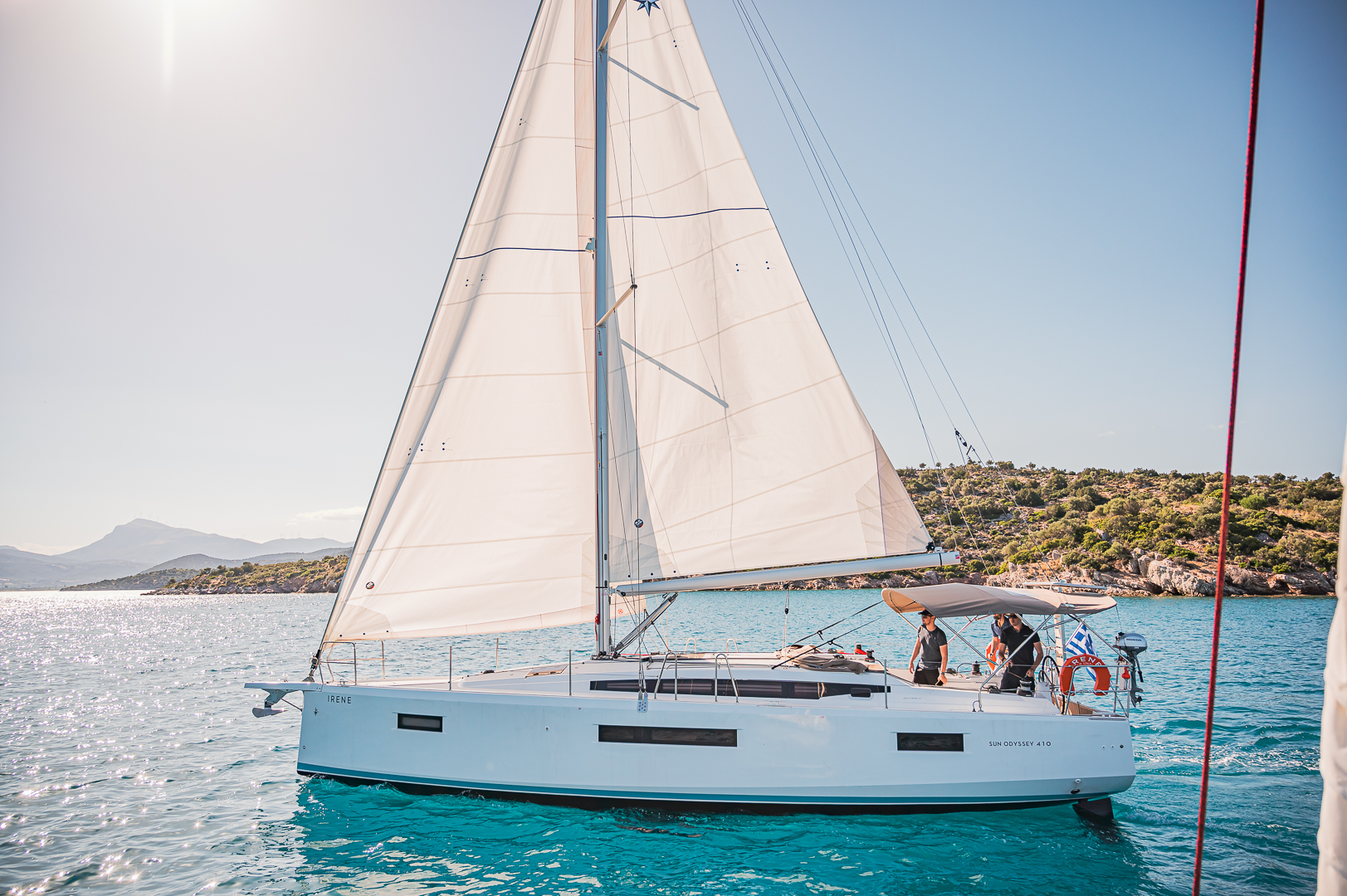 Photo #21 - Sun Odyssey 410 (Irene) in Athens - 20752