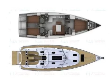 Bavaria 45 Cruiser (Fleurie) Plan image - 3