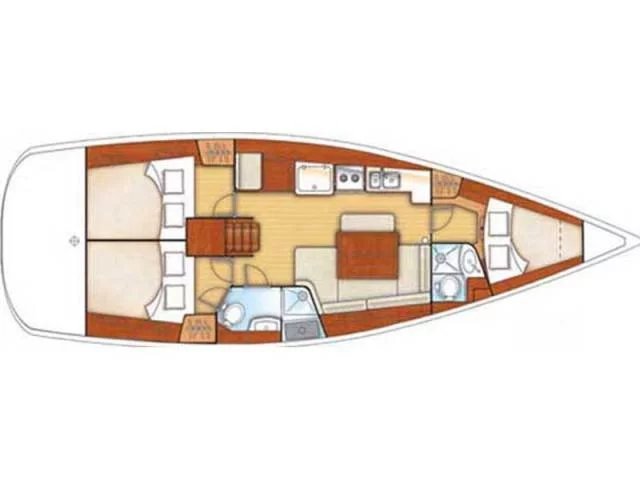 Oceanis 40.1 (AF-O40.1) Plan image - 1