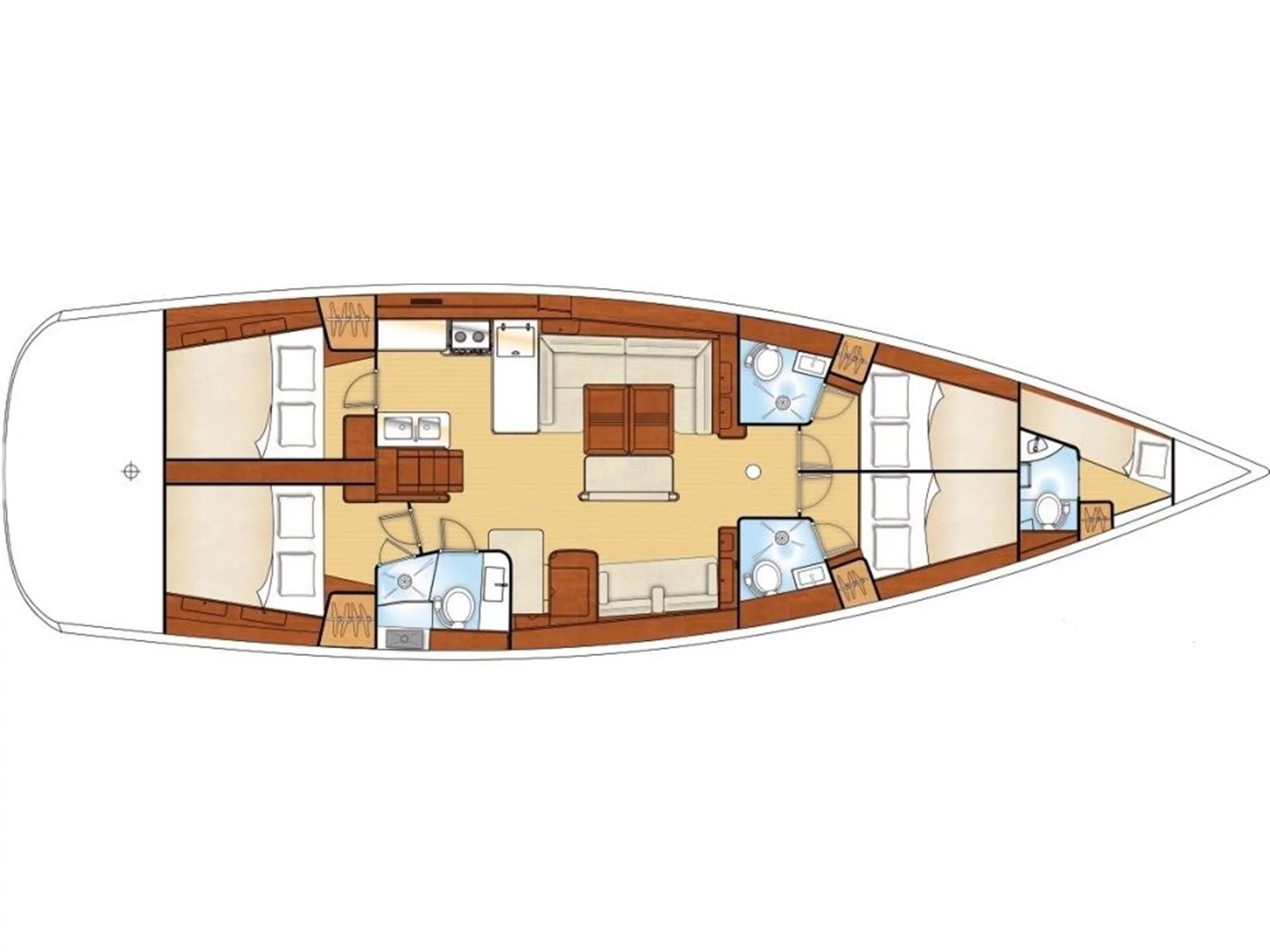 Oceanis 54 (Maistra) Plan image - 20
