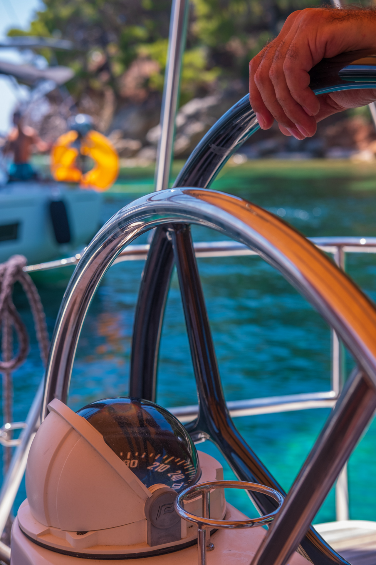 Photo #17 - Sun Odyssey 479 Full refit 2024 ( new Bimini - Spray hood - new exterior cushions - new outboard ) (ARTDRENALIN) en Lefkada - 20881
