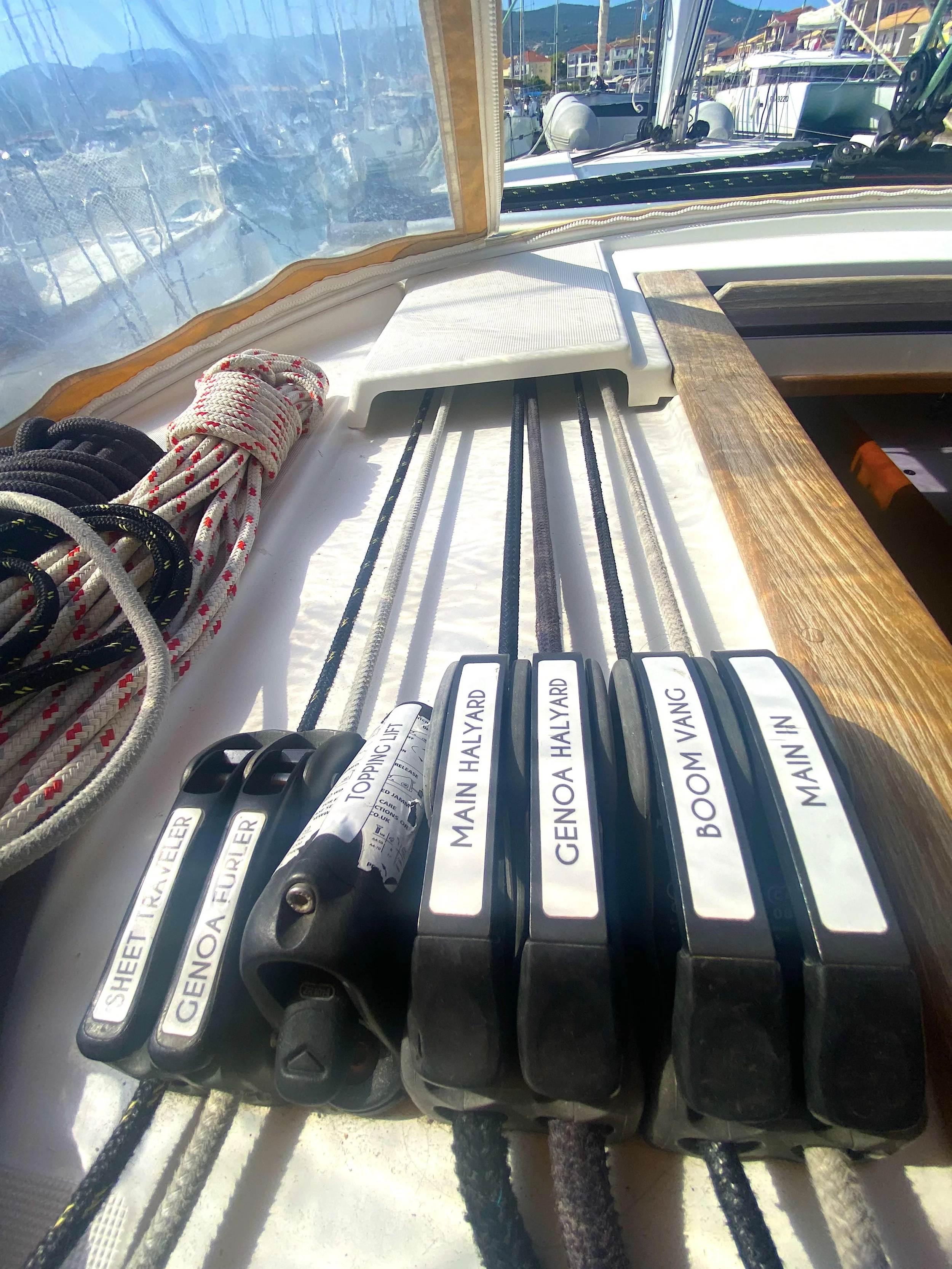 Sun Odyssey 479 Full refit 2024 ( new Bimini - Spray hood - new exterior cushions - new outboard ) (ARTDRENALIN)  - 8