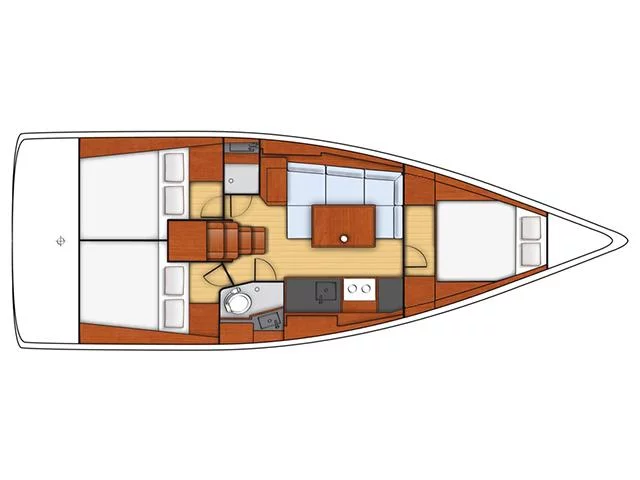 Oceanis 38 (HAPPY) Plan image - 13