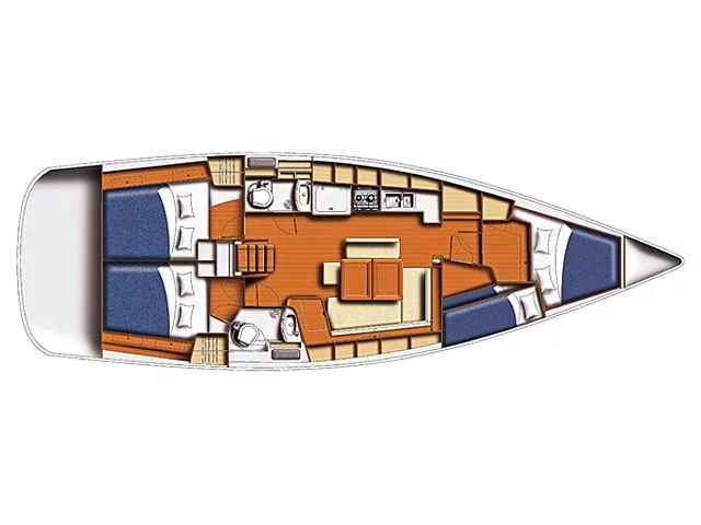 Oceanis 43 (Mojito) Plan image - 3